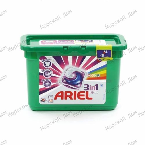 Гель-капсулы ARIEL Color | 15 шт