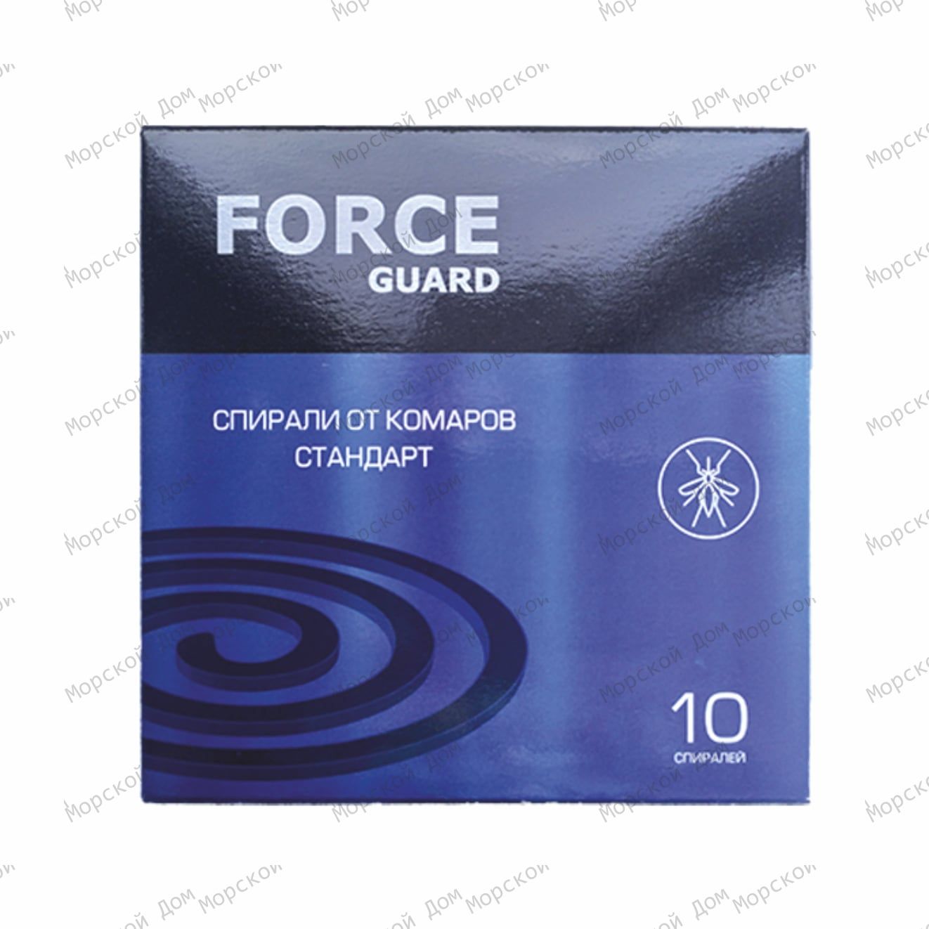 Средство от комаров FORCE GUARD Стандарт Спираль, 10 шт