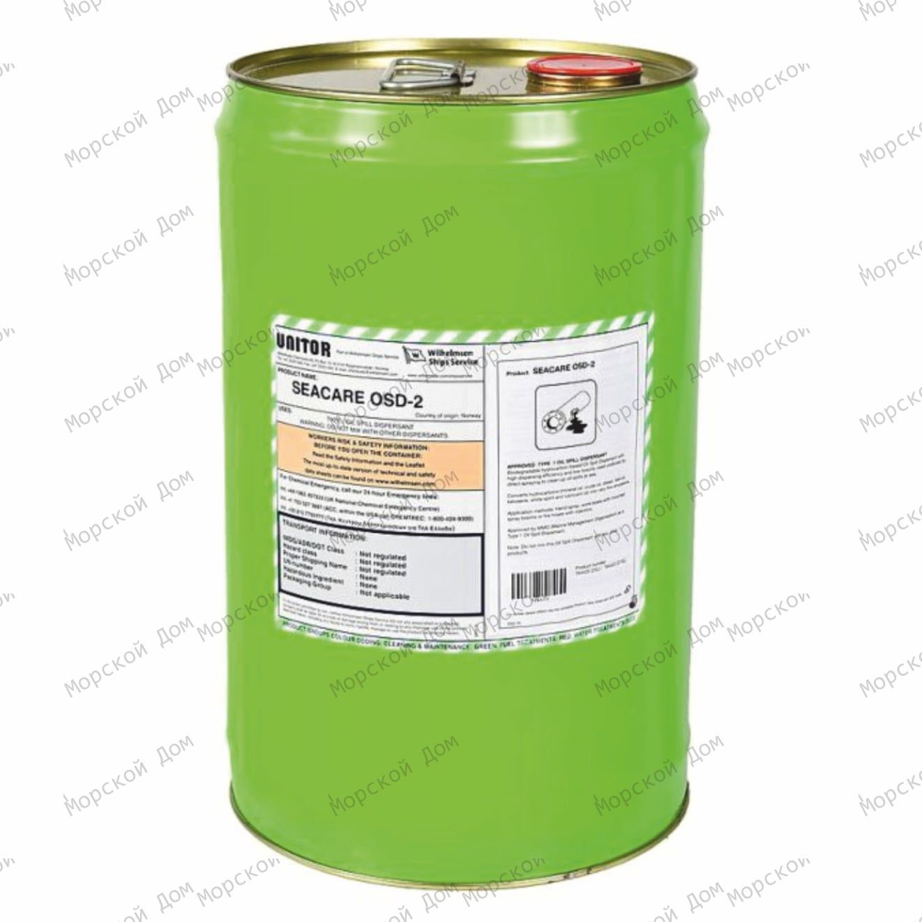 Диспергент нефти и нефтепродуктов UNITOR SEACARE OSD-2, 25 л