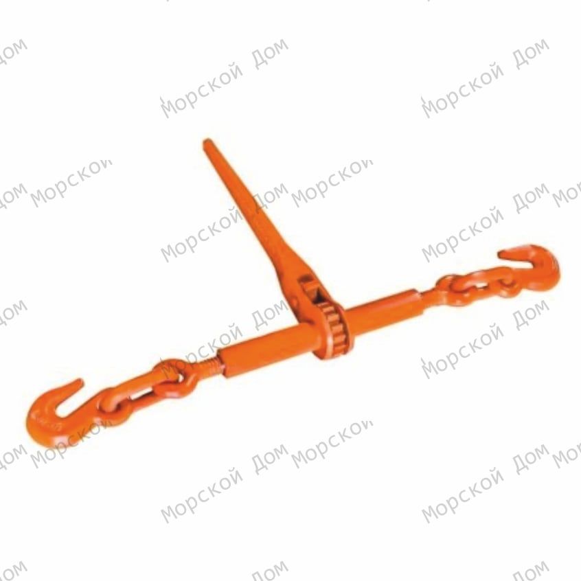 Талреп с трещоткой и крюками | 1/2"-5/8"