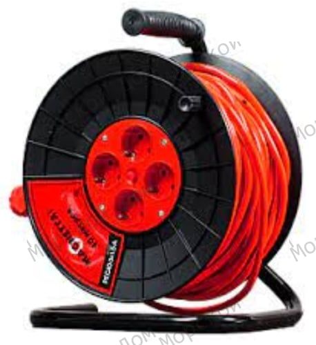 Удлинитель на катушке силовой X-PERT-PROFI 3*2,5мм 50м 4 гнезда