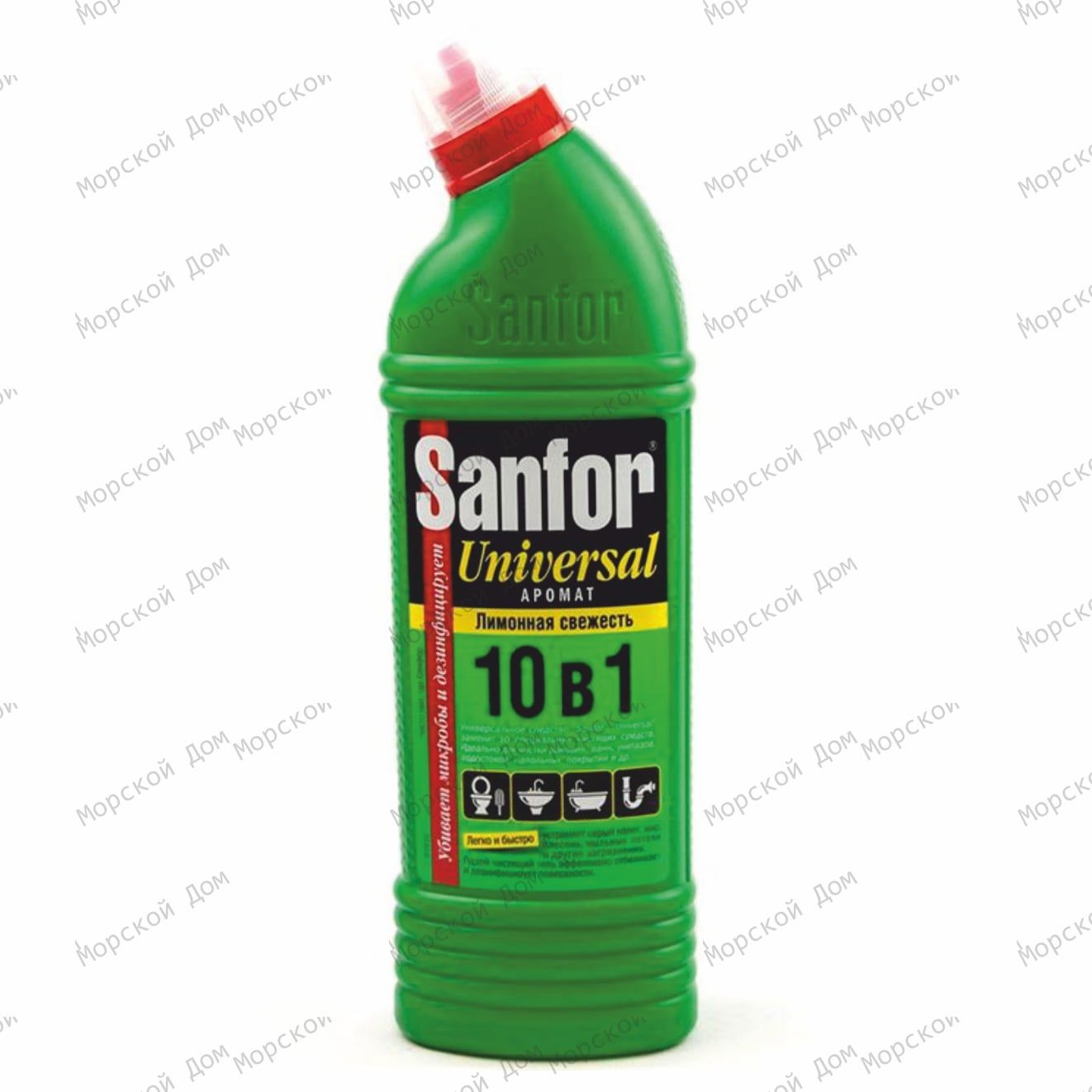 Средство чистящее для сантехники SANFOR Universal 10 в 1 | 750 мл