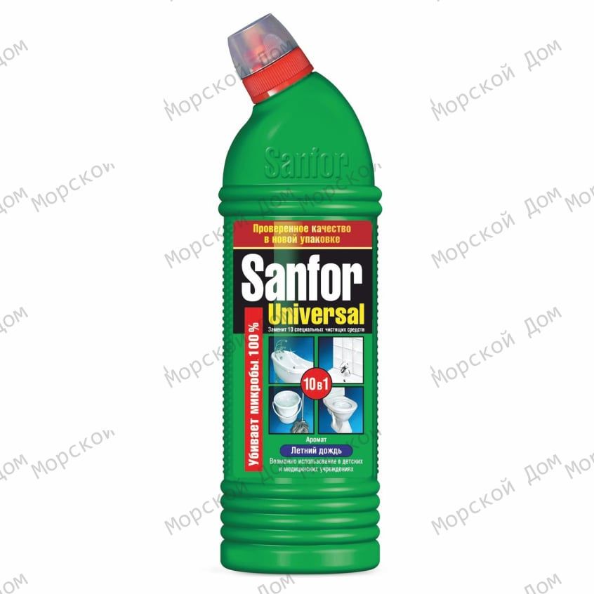 Средство чистящее для сантехники SANFOR Universal 10 в 1