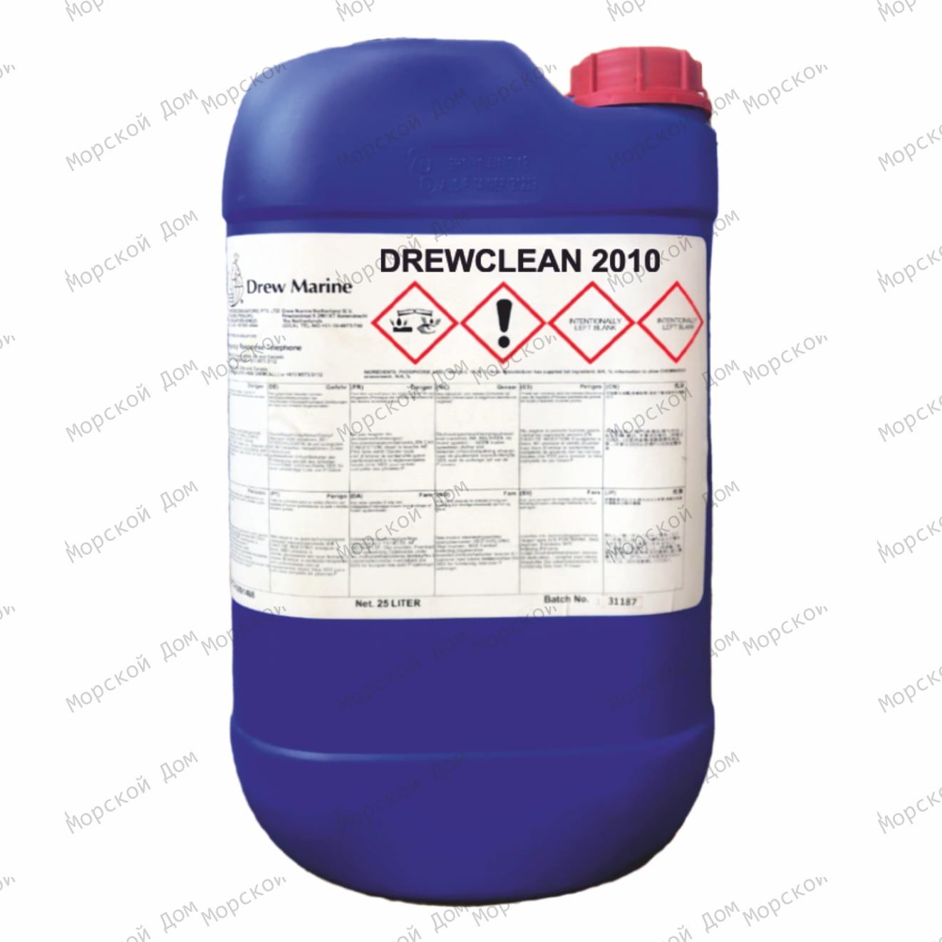 Средство для очистки мембран обратного осмоса DREW MARINE DREWCLEAN 2010, 25 л